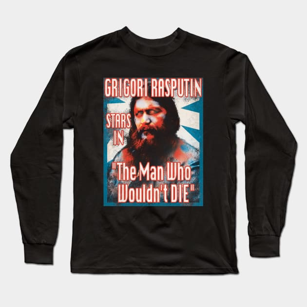 Rasputin Movie Poster Long Sleeve T-Shirt by KilburKilbur